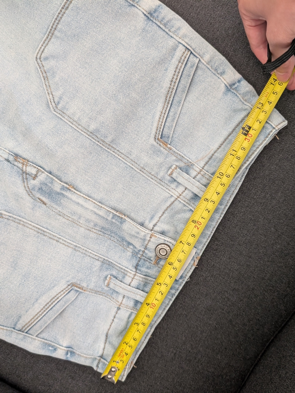 Kensie Light Wash Straight Leg Jeans - Picture 5 of 6